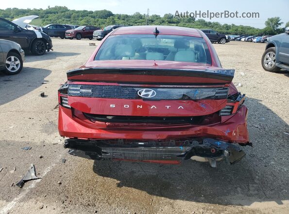 KMHL64JA3SA463138 2025 HYUNDAI SONATA Red 