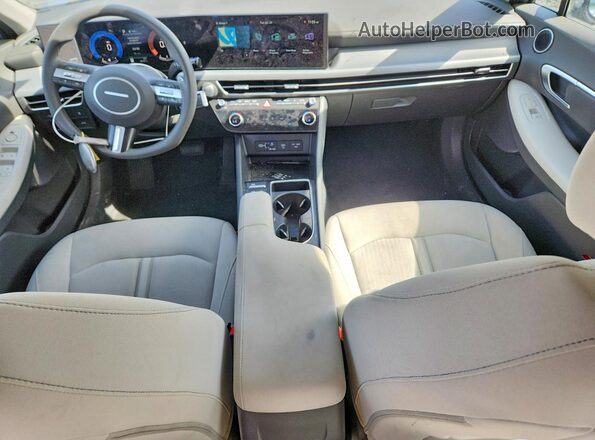 KMHL64JA3SA473815 2025 HYUNDAI SONATA Silver წინა პანელის ხედი