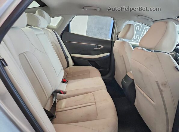 KMHL64JA3SA478559 2025 HYUNDAI SONATA Silver უკანა სავარძლების ხედი