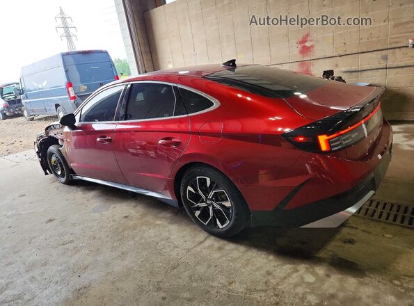 KMHL64JA3SA507462 2025 HYUNDAI SONATA Red Задня ліва чверть