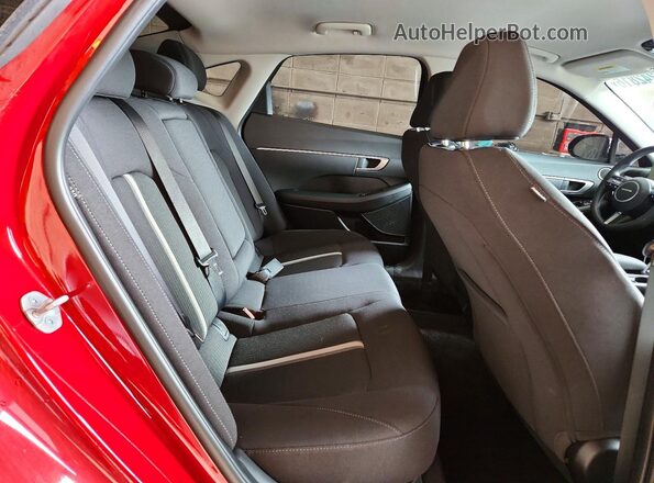KMHL64JA3SA507462 2025 HYUNDAI SONATA Red Вид задніх сидінь