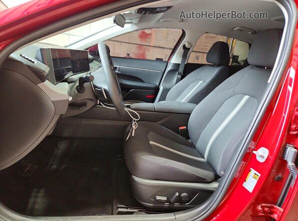 KMHL64JA3SA507462 2025 HYUNDAI SONATA Red Вид салону спереду