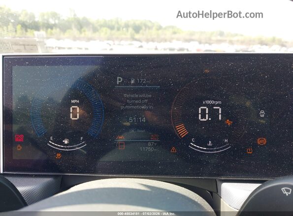 KMHL64JA4RA406294 2024 HYUNDAI SONATA Black Vista de los asientos traseros