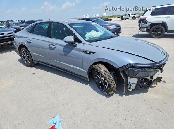 KMHL64JA4RA413682 2024 HYUNDAI SONATA Синий Передняя правая четверть