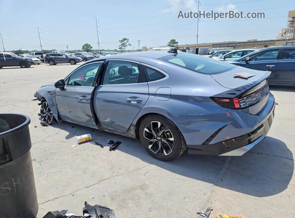 KMHL64JA4RA413682 2024 HYUNDAI SONATA Синий Задняя левая четверть
