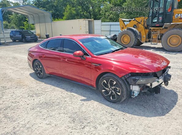 KMHL64JA4SA432271 2025 HYUNDAI SONATA Red Przód prawy