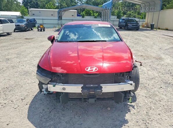 KMHL64JA4SA432271 2025 HYUNDAI SONATA Red Widok z przodu