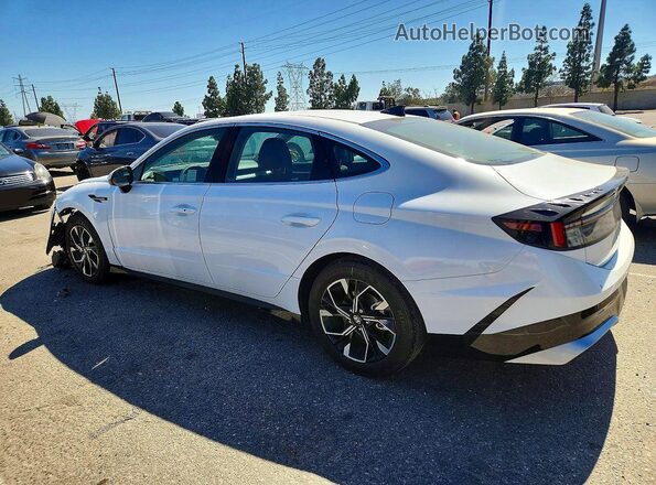 KMHL64JA4SA488470 2025 HYUNDAI SONATA White უკანა მარცხენა