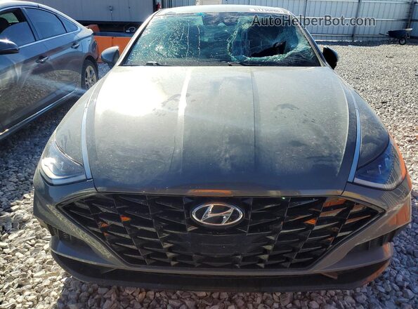 KMHL64JA5MA150742 2021 HYUNDAI SONATA Gray Widok z przodu