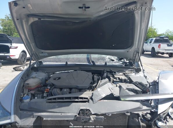 KMHL64JA5MA158422 2021 HYUNDAI SONATA Silver Rear view