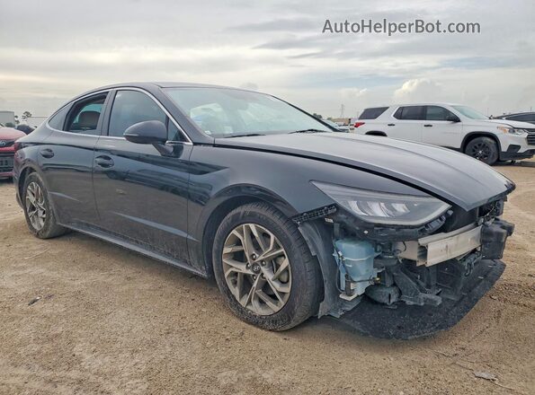 KMHL64JA5MA160896 2021 HYUNDAI SONATA Black Przód prawy