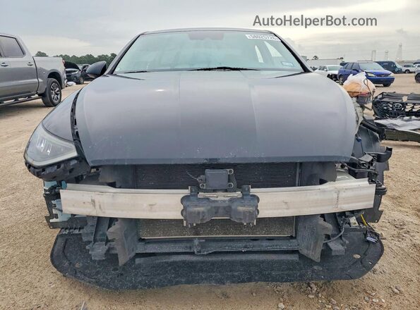 KMHL64JA5MA160896 2021 HYUNDAI SONATA Black Widok z przodu