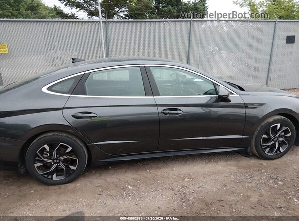 KMHL64JA5SA432733 2025 HYUNDAI SONATA Gray უკანა სალონის ხედი