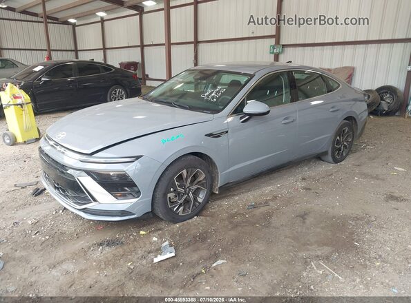 KMHL64JA5SA460676 2025 HYUNDAI SONATA Gray Առջևի ձախ երեք քառորդ տեսարան
