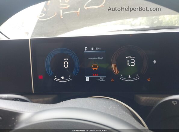 KMHL64JA5SA460676 2025 HYUNDAI SONATA Gray Հետևի նստատեղերի տեսք