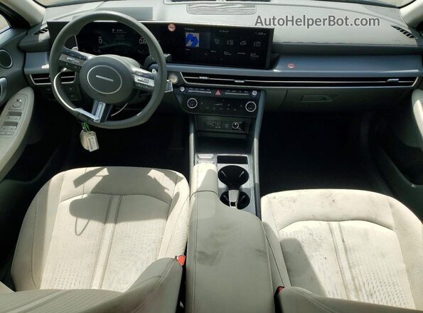 KMHL64JA5SA474495 2025 HYUNDAI SONATA Black Dashboard view