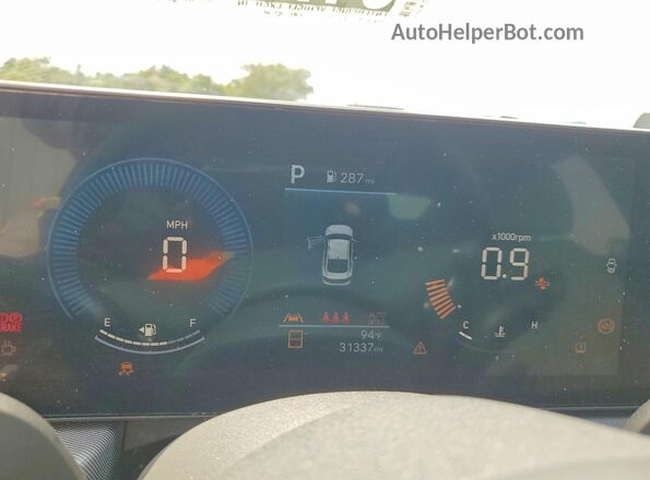 KMHL64JA5SA474495 2025 HYUNDAI SONATA Black Instrument cluster view