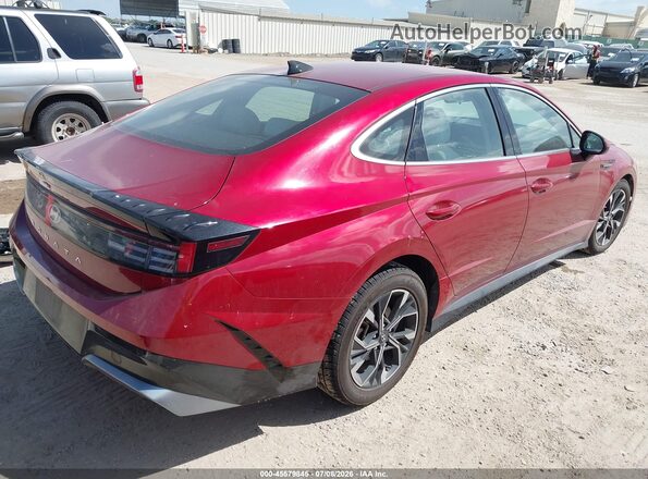 KMHL64JA6SA429985 2025 HYUNDAI SONATA Красный Задняя правая четверть