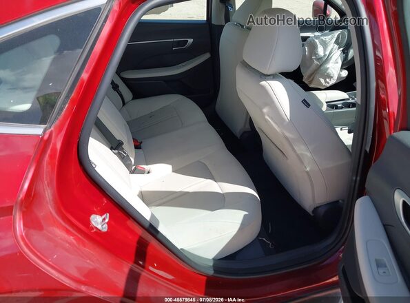 KMHL64JA6SA429985 2025 HYUNDAI SONATA Красный Вид наклейки с VIN-кодом