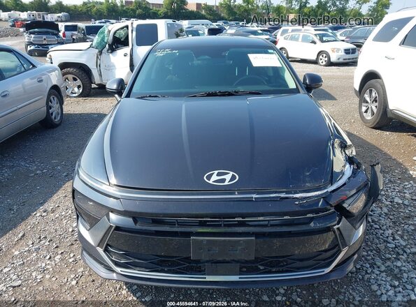 KMHL64JA6SA440646 2025 HYUNDAI SONATA Black Widok wnętrza z tyłu