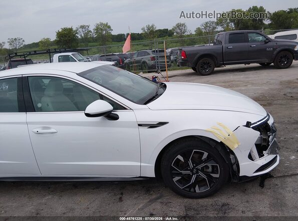 KMHL64JA6SA447421 2025 HYUNDAI SONATA White Դիմացի տեսք