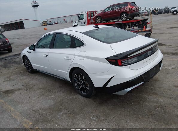 KMHL64JA6SA447421 2025 HYUNDAI SONATA White Հետևի ձախ