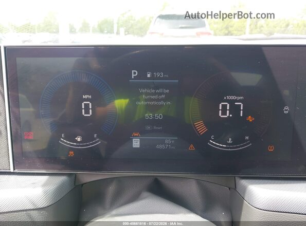 KMHL64JA6SA452229 2025 HYUNDAI SONATA Silver უკანა სავარძლების ხედი