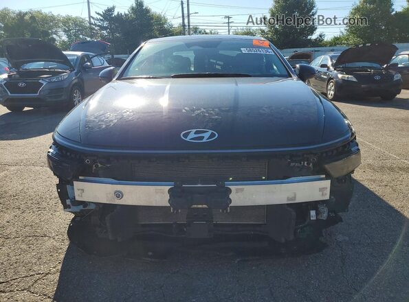 KMHL64JA6SA459326 2025 HYUNDAI SONATA Black Դիմացի տեսք