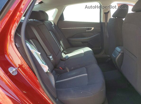 KMHL64JA6SA477745 2025 HYUNDAI SONATA Red უკანა სავარძლების ხედი