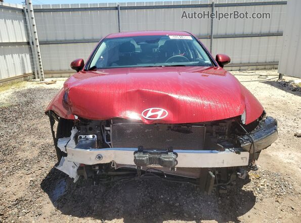 KMHL64JA6SA477745 2025 HYUNDAI SONATA Red VIN კოდის სტიკერის ხედი