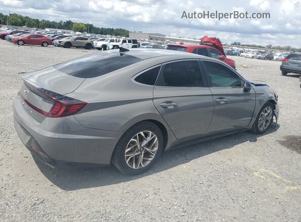KMHL64JA8MA152677 2021 HYUNDAI SONATA Gray Задня права чверть