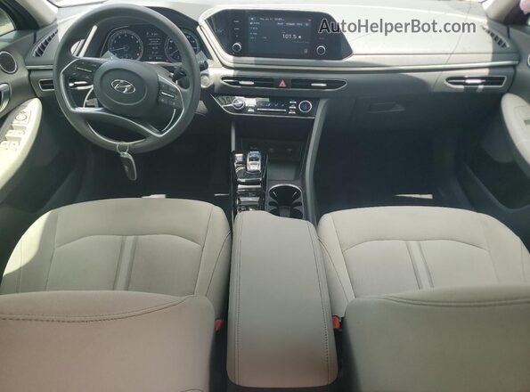 KMHL64JA8MA152677 2021 HYUNDAI SONATA Gray Вид панелі приладів