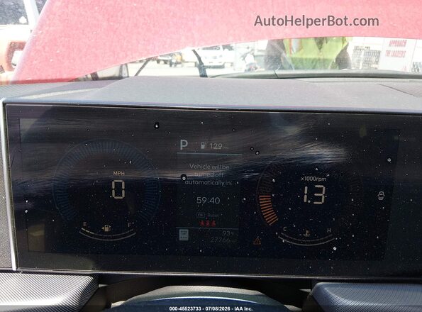 KMHL64JA8SA464088 2025 HYUNDAI SONATA Red Vista de los asientos traseros