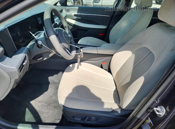 KMHL64JA8SA474491 2025 HYUNDAI SONATA Blue წინა სალონის ხედი