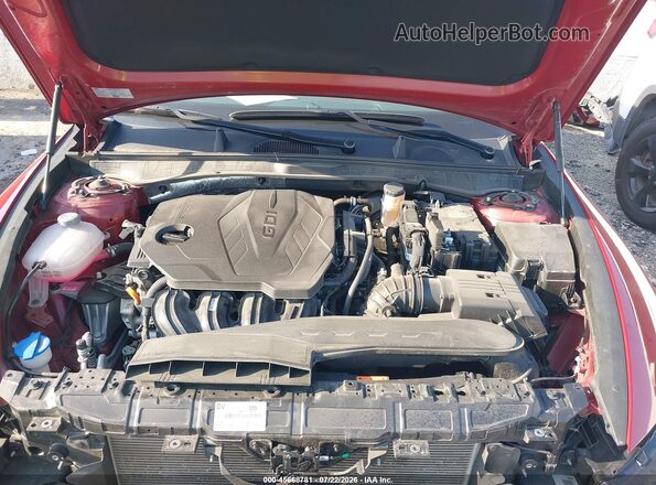 KMHL64JA8SA485751 2025 HYUNDAI SONATA Red უკანა ხედი