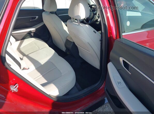 KMHL64JA8SA485751 2025 HYUNDAI SONATA Red VIN კოდის სტიკერის ხედი