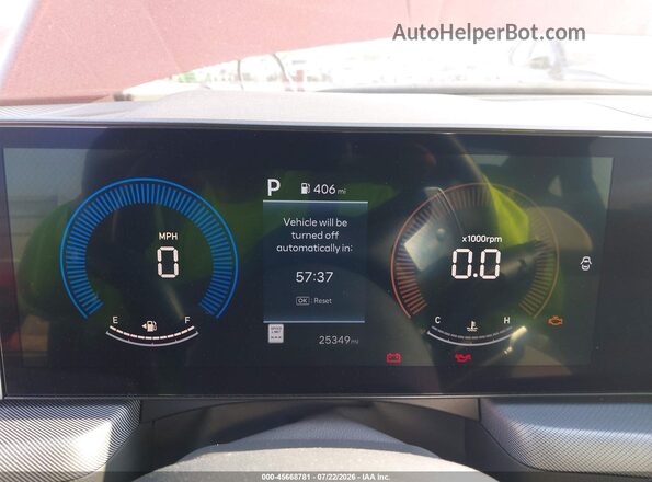 KMHL64JA8SA485751 2025 HYUNDAI SONATA Red უკანა სავარძლების ხედი