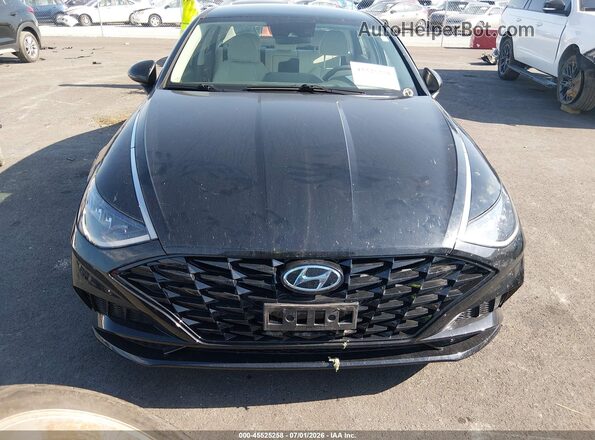 KMHL64JA9MA165793 2021 HYUNDAI SONATA Black Widok zestawu wskaźników