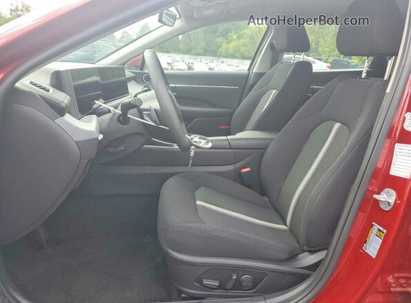 KMHL64JA9SA499464 2025 HYUNDAI SONATA Red Vista interior delantera