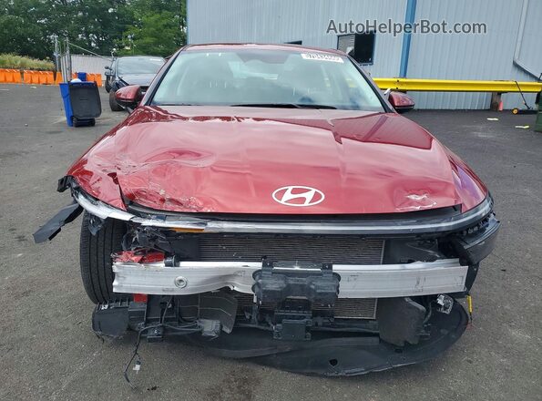 KMHL64JA9SA499464 2025 HYUNDAI SONATA Red Vista frontal