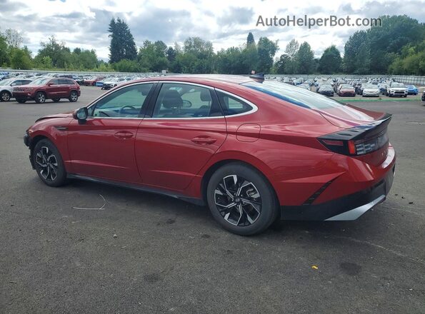 KMHL64JA9SA499464 2025 HYUNDAI SONATA Red Trasero izquierdo