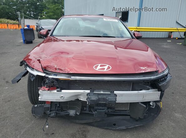 KMHL64JA9SA499464 2025 HYUNDAI SONATA Red Vista interior de 360 grados
