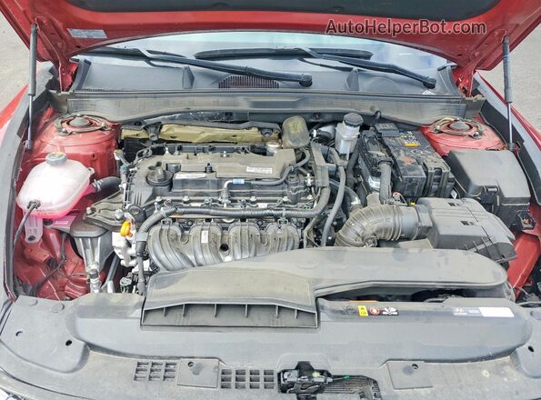 KMHL64JA9SA499464 2025 HYUNDAI SONATA Red Vista interior trasera