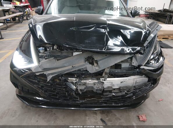 KMHL64JAXMA146525 2021 HYUNDAI SONATA Black Front view