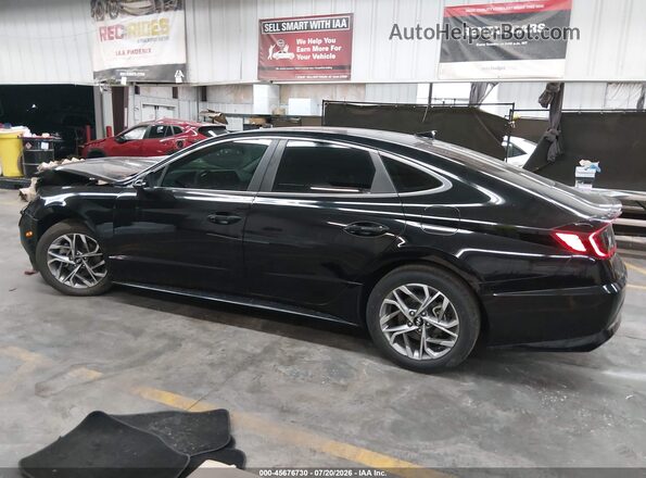 KMHL64JAXMA146525 2021 HYUNDAI SONATA Black 360 interior view