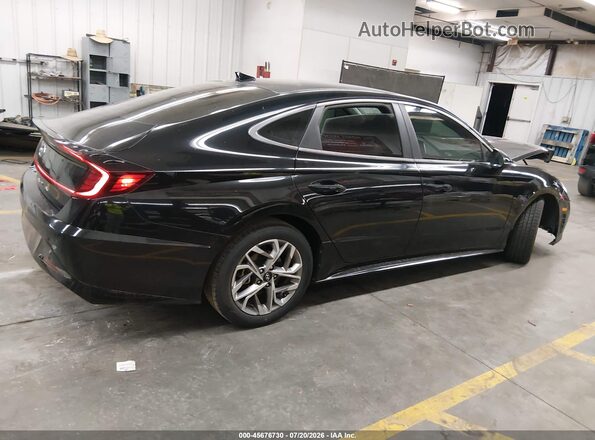 KMHL64JAXMA146525 2021 HYUNDAI SONATA Black Rear interior view