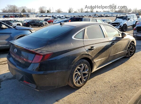 KMHL64JAXMA150915 2021 HYUNDAI SONATA Black Tył prawy