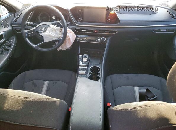 KMHL64JAXMA150915 2021 HYUNDAI SONATA Black Widok deski rozdzielczej
