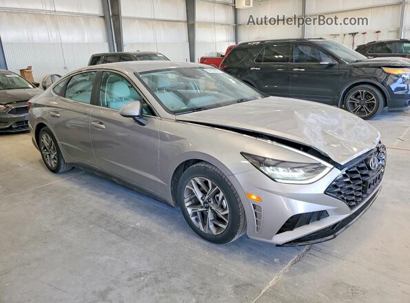 KMHL64JAXMA161672 2021 HYUNDAI SONATA Silver Przód prawy