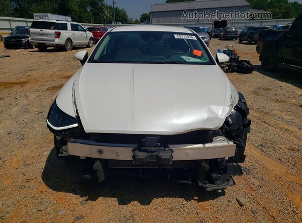 KMHL64JAXNA210659 2022 HYUNDAI SONATA Белый Вид спереди